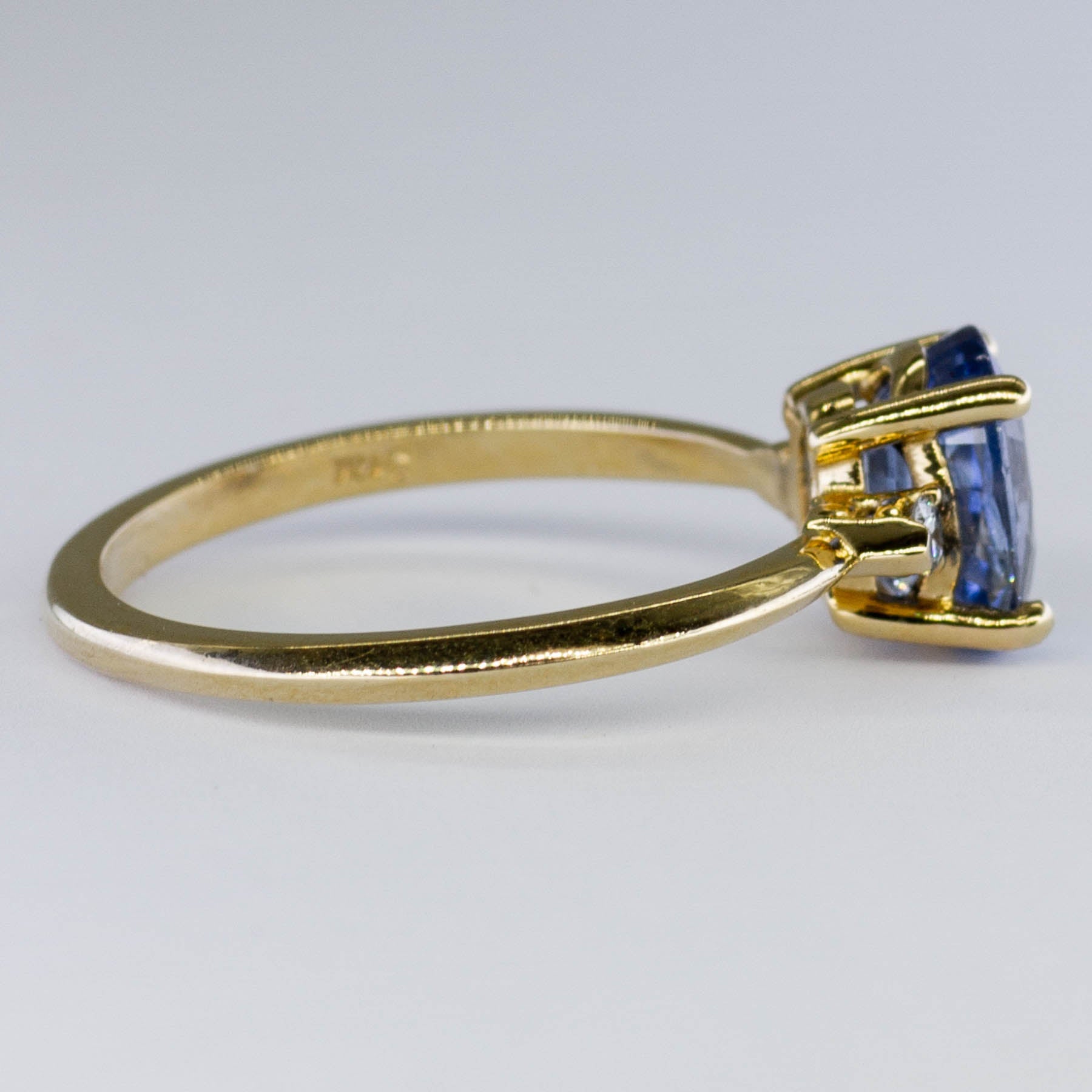 '100 Ways' Diamond Accented Ceylon Sapphire Ring | 1.89 ctw | SZ 6.75 | - 100 Ways