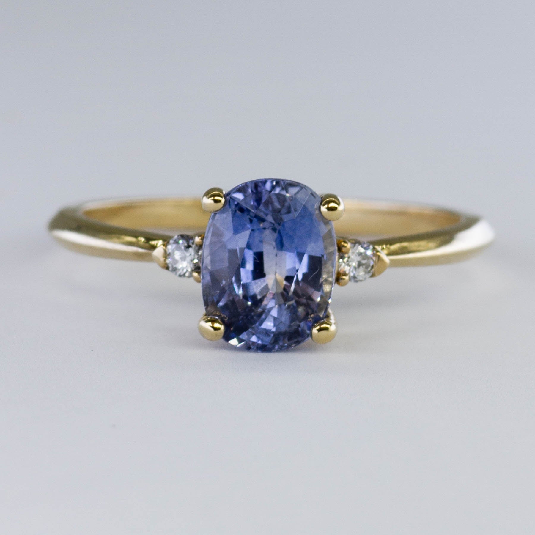 '100 Ways' Diamond Accented Ceylon Sapphire Ring | 1.89 ctw | SZ 6.75 | - 100 Ways