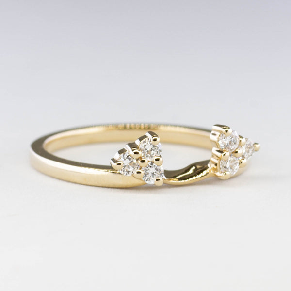 '100 Ways' Diamond Cluster Ring Wrap | SZ 6.75 |