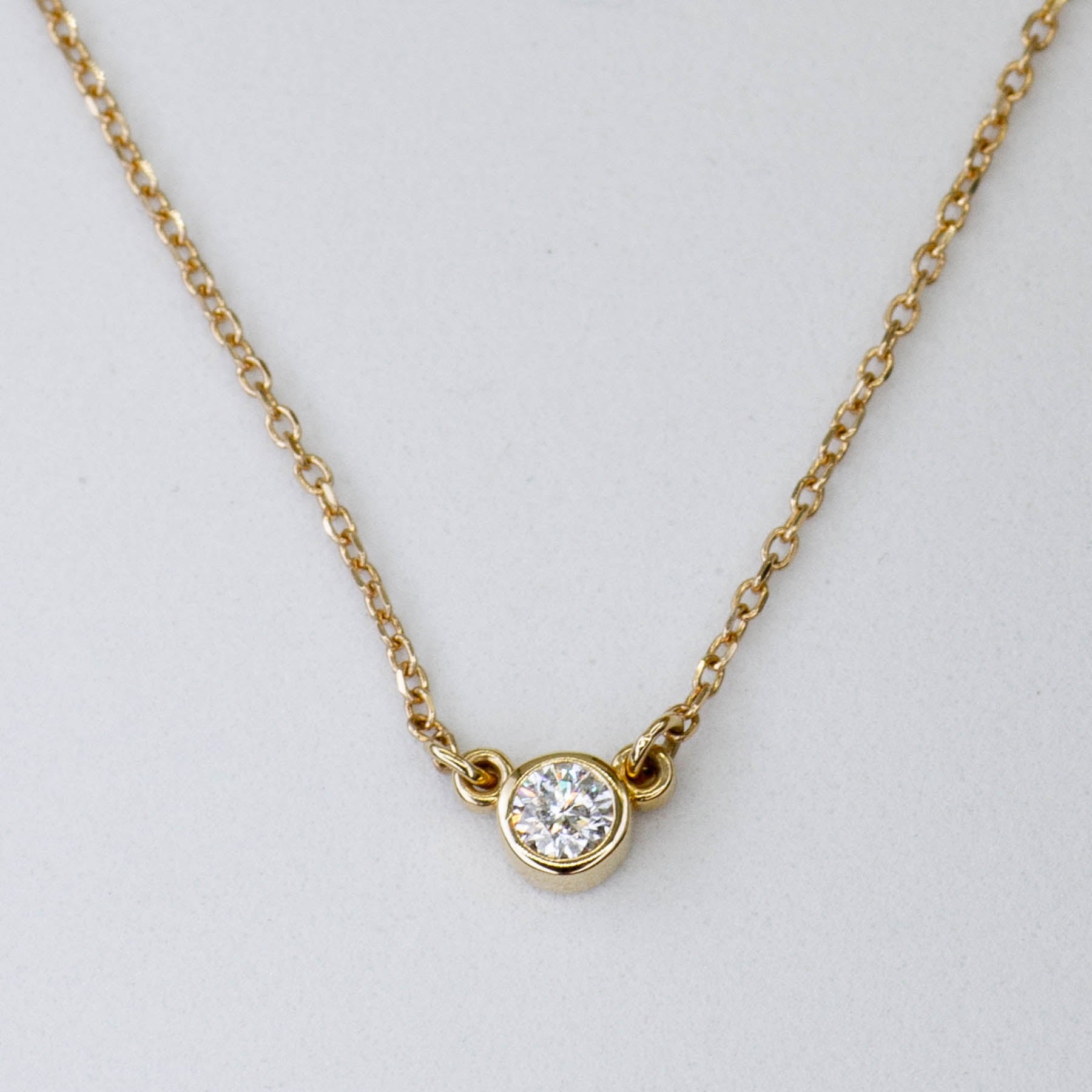 '100 Ways' Floating Diamond Necklace | 0.10ct | 18" | Options Available | - 100 Ways