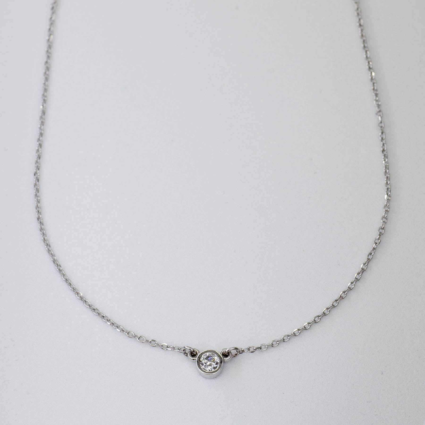 '100 Ways' Floating Diamond Necklace | 0.10ct | 18" | Options Available | - 100 Ways