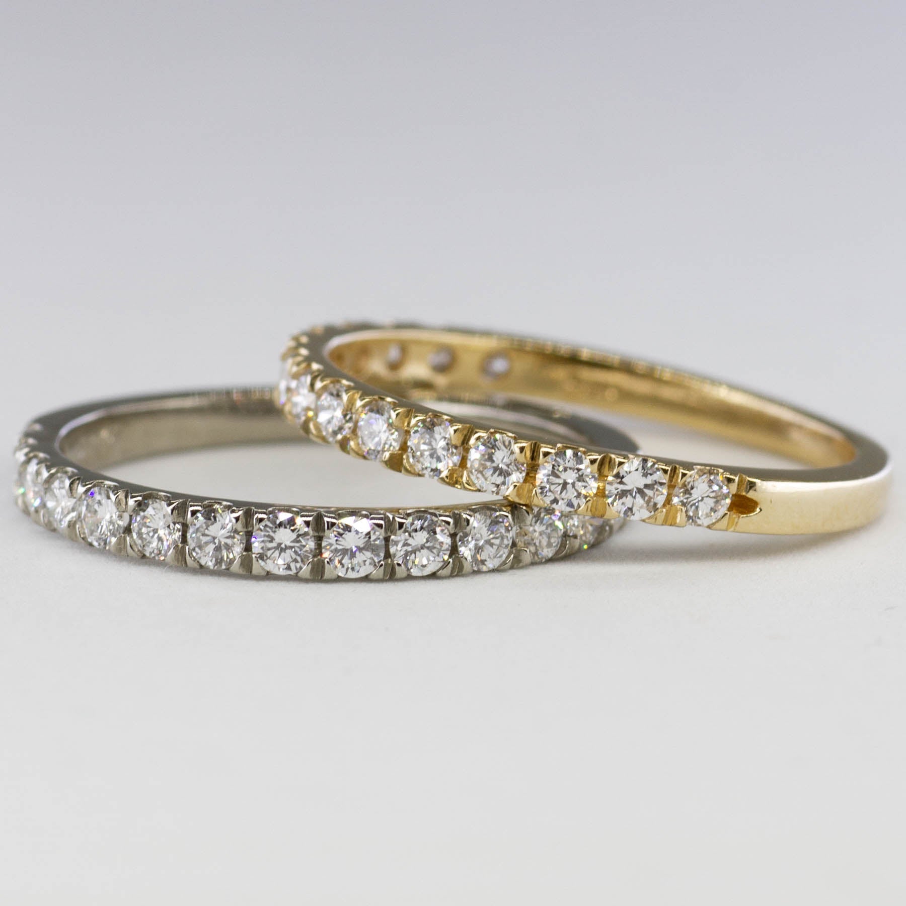 '100 Ways' French Pave Semi-Eternity Diamond Ring | 1/2 Carat | SZ 7 | - 100 Ways