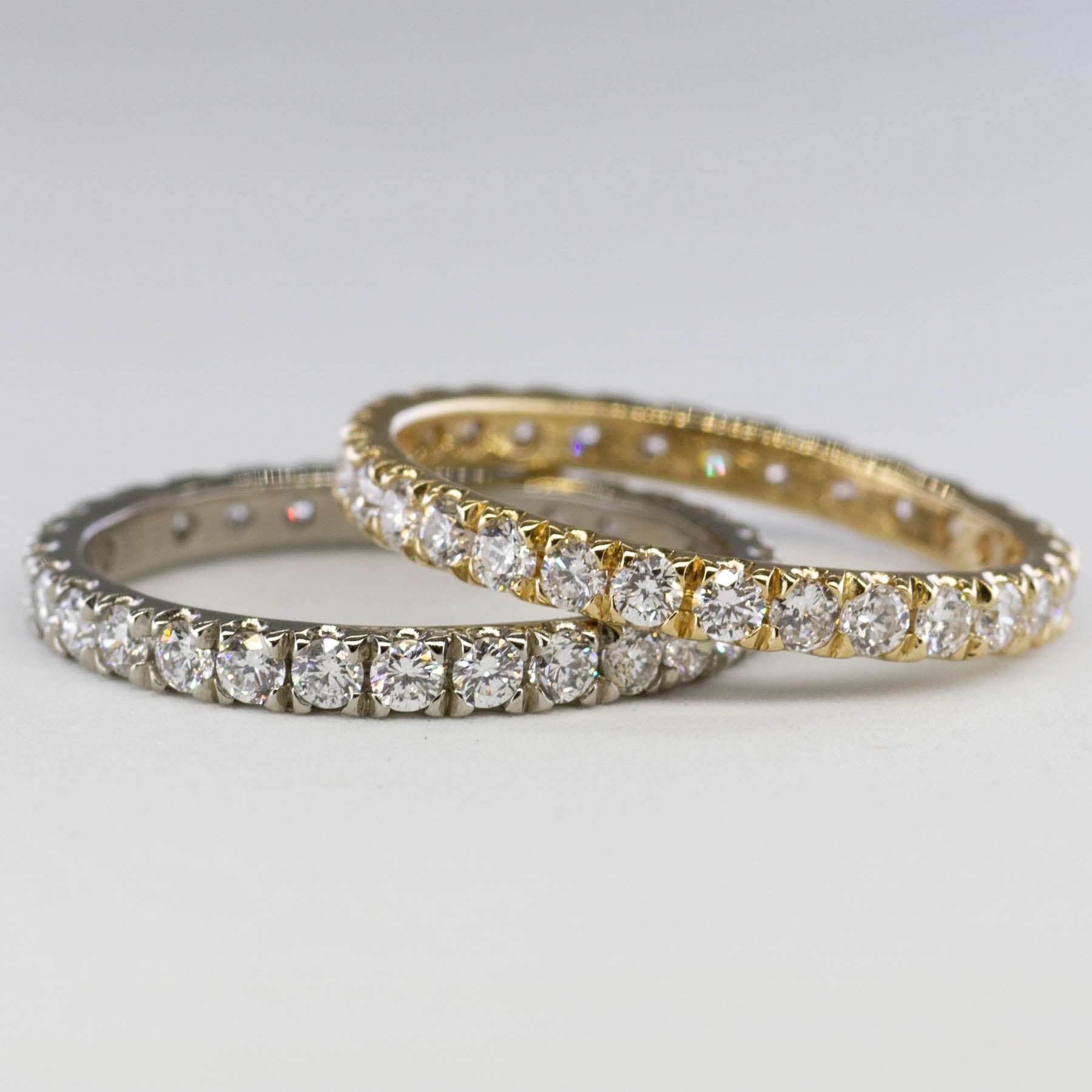 '100 Ways' Full Eternity Diamond Band | 1 ctw | SZ 7 - 100 Ways