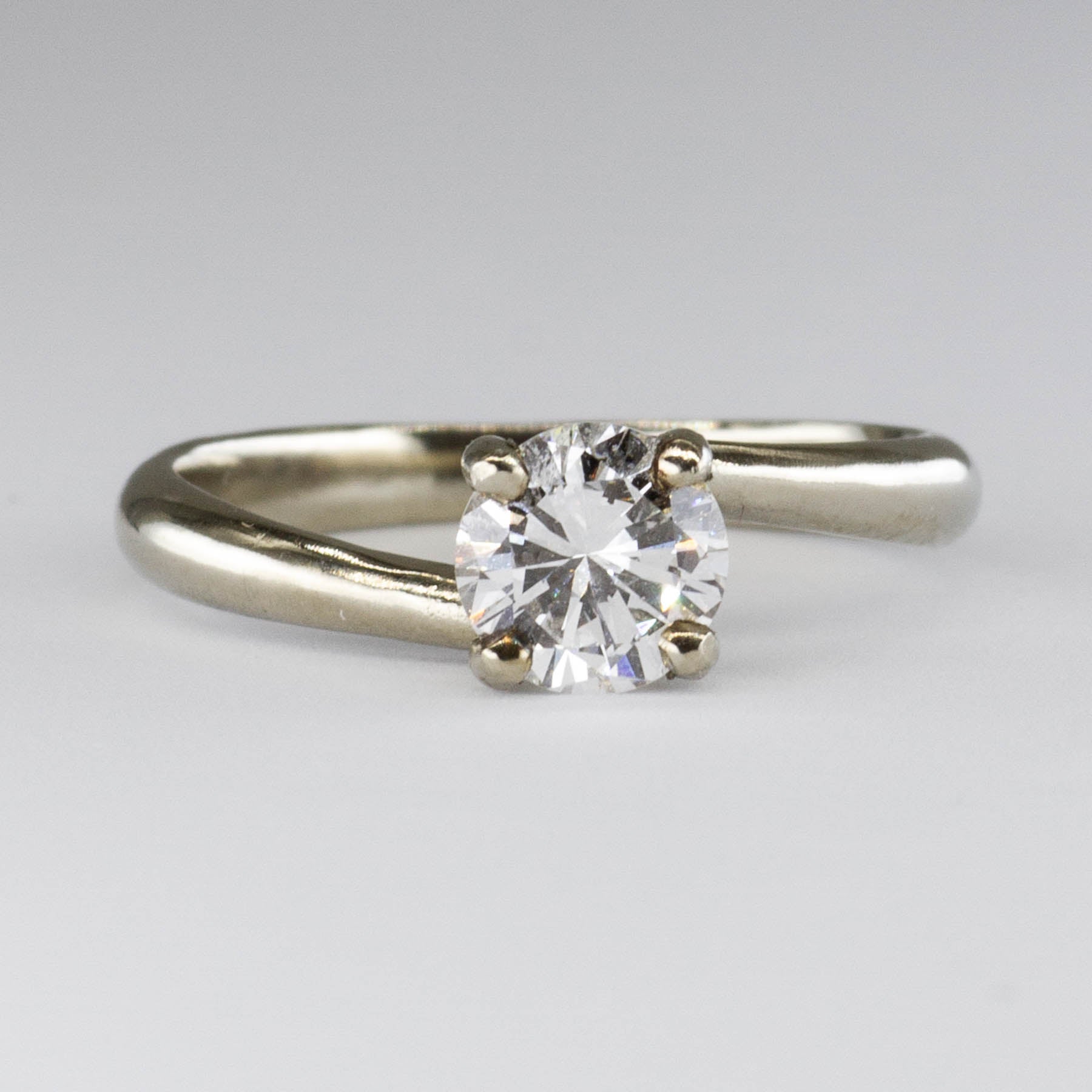 '100 Ways' GIA Certified Diamond Solitaire 18K Ring | 0.71 ct VS1 E | SZ 5.5 - 100 Ways