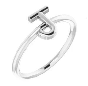 '100 Ways' Initial Rings | Options Available | - 100 Ways