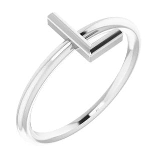 '100 Ways' Initial Rings | Options Available | - 100 Ways