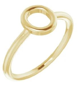 '100 Ways' Initial Rings | Options Available | - 100 Ways