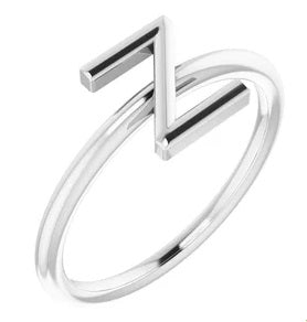 '100 Ways' Initial Rings | Options Available | - 100 Ways