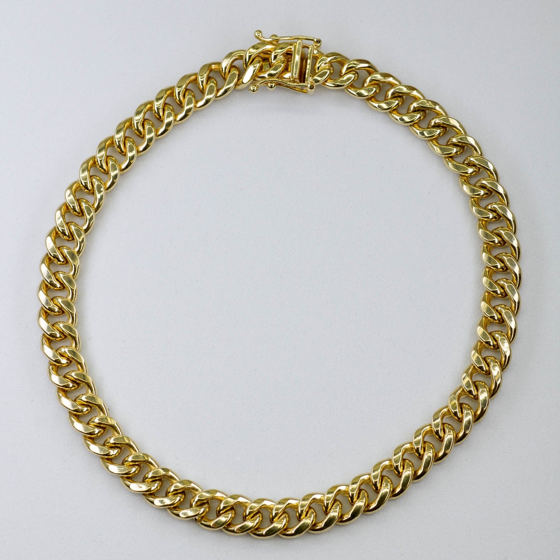 '100 Ways' Miami Cuban Link Bracelet | 8" | - 100 Ways