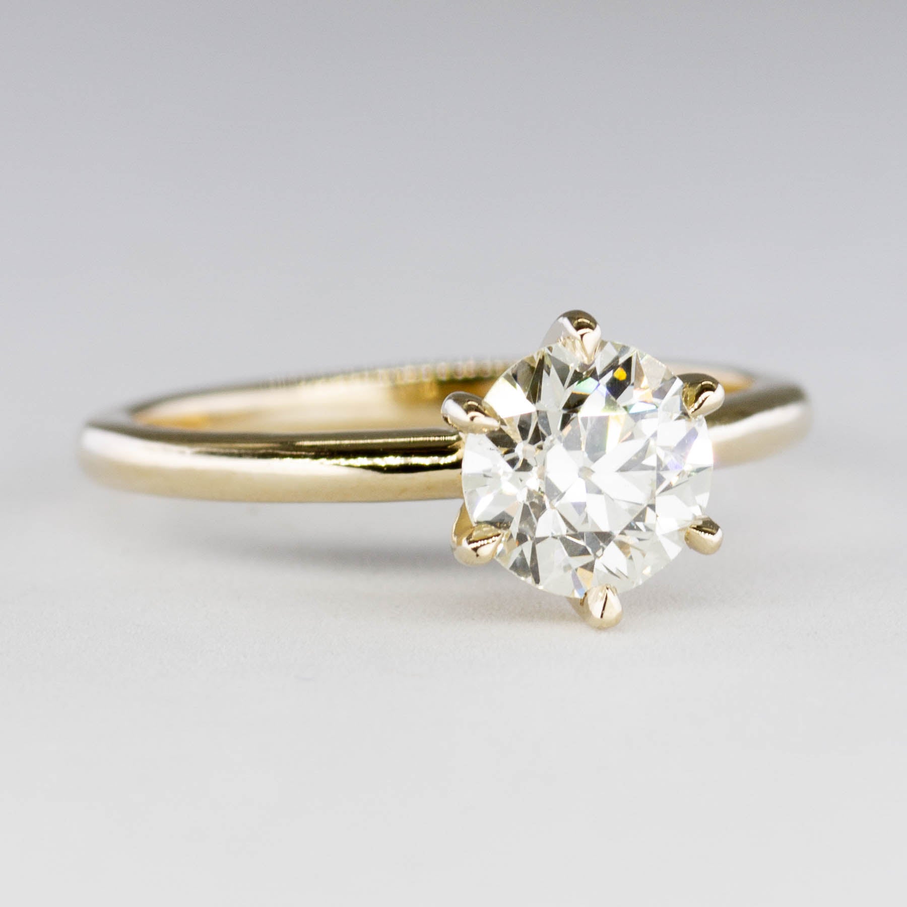 '100 Ways' Old European Cut Diamond Solitaire | 1.25ct VS1 L/M | SZ 7 | - 100 Ways