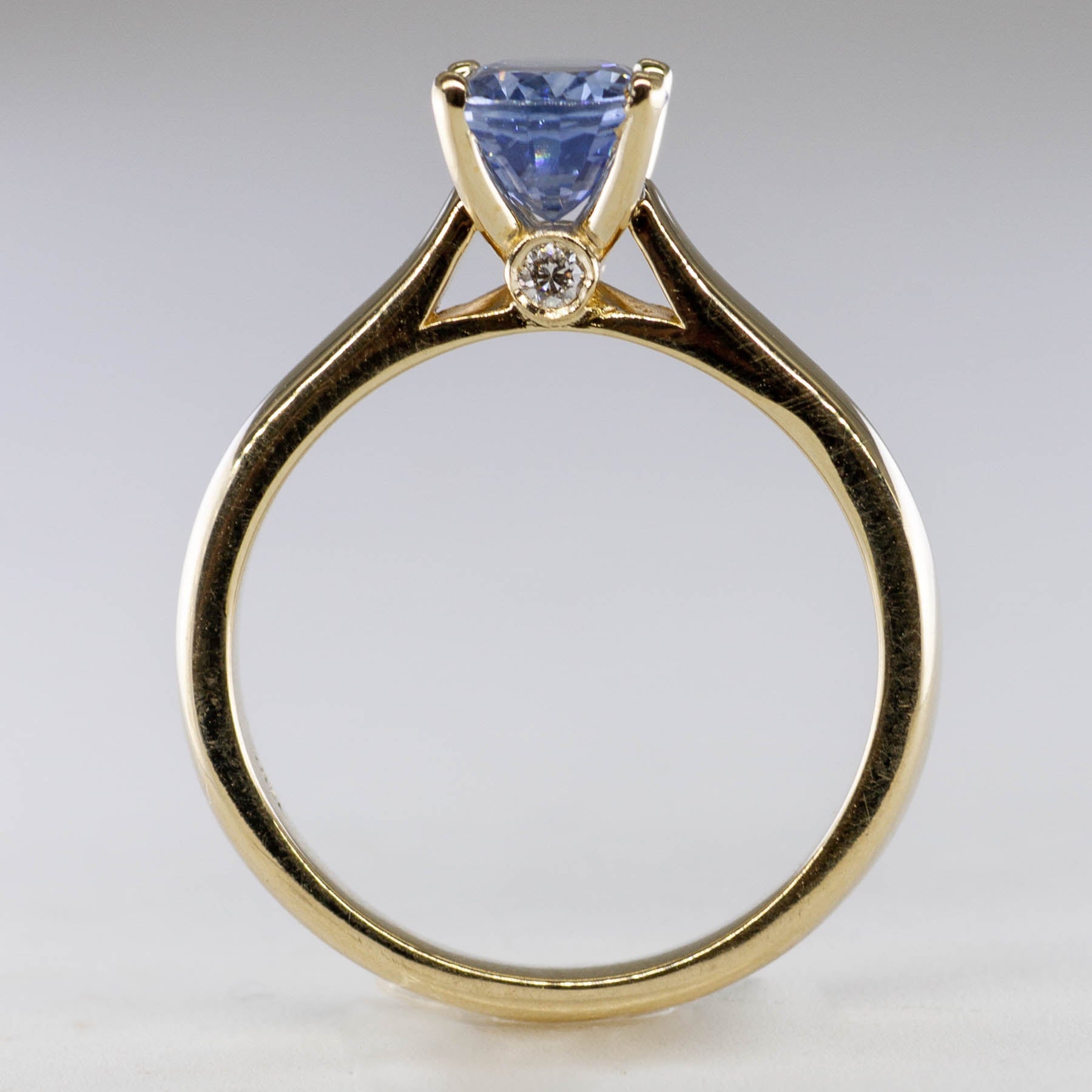 '100 Ways' Oval Sapphire and Diamond Ring | 2.02ct, 0.05ctw | SZ 7 | - 100 Ways