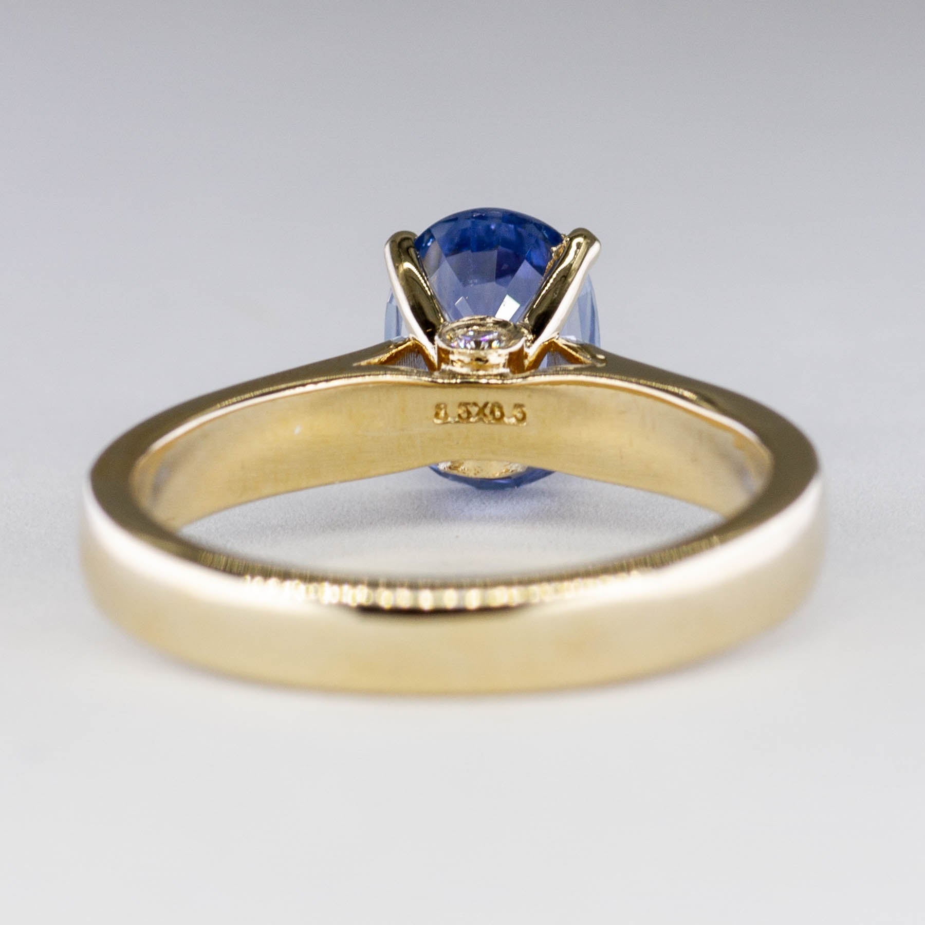 '100 Ways' Oval Sapphire and Diamond Ring | 2.02ct, 0.05ctw | SZ 7 | - 100 Ways