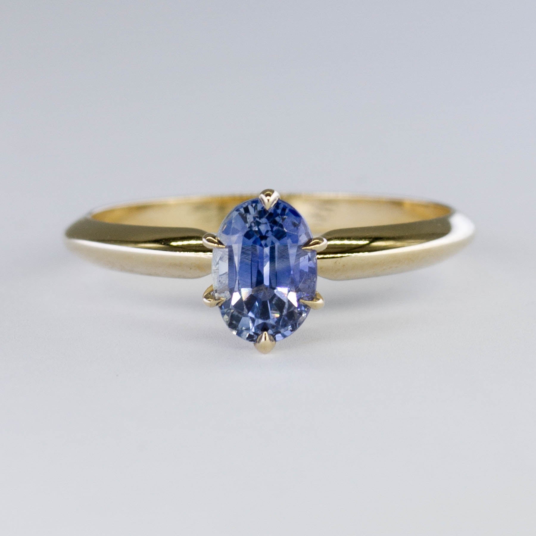 '100 Ways' Oval Sapphire Solitaire Ring | 1.08ct | SZ 6.25 | - 100 Ways