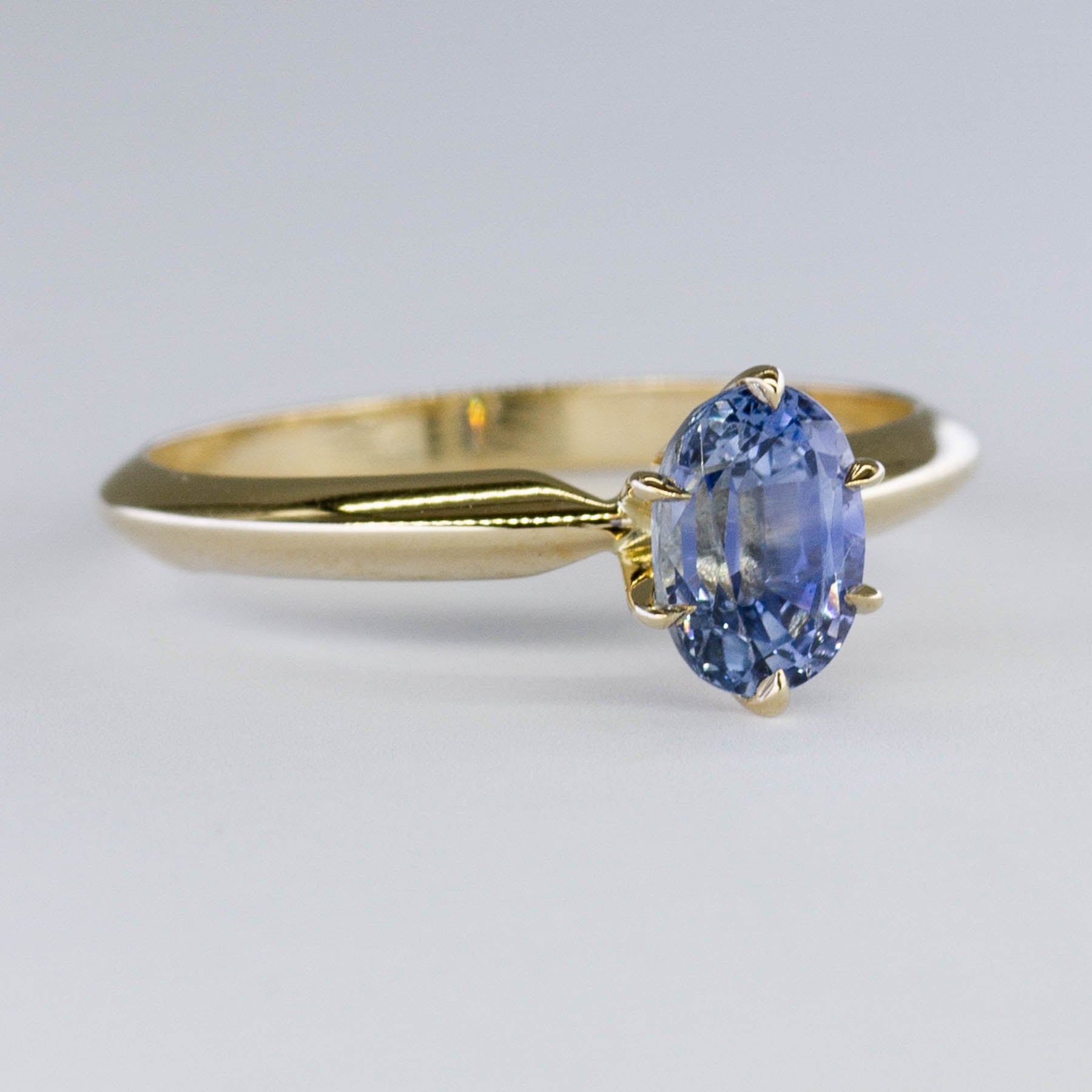 '100 Ways' Oval Sapphire Solitaire Ring | 1.08ct | SZ 6.25 | - 100 Ways