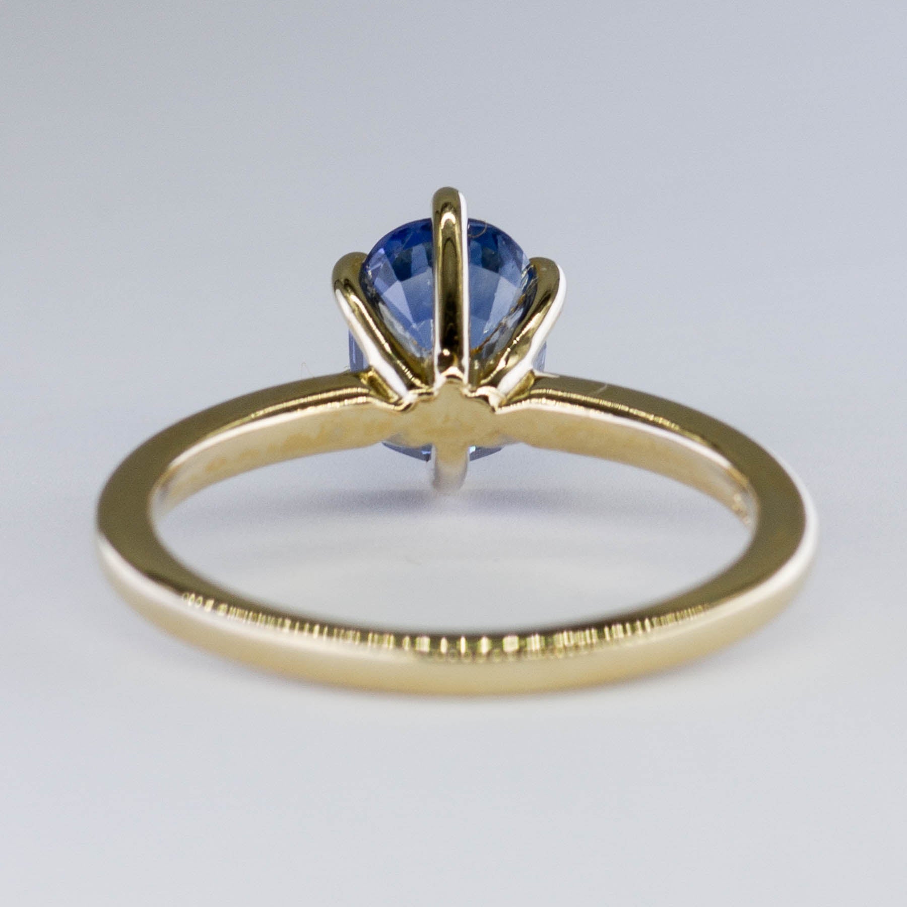 '100 Ways' Oval Sapphire Solitaire Ring | 2.06 ct | SZ 6.75 | - 100 Ways