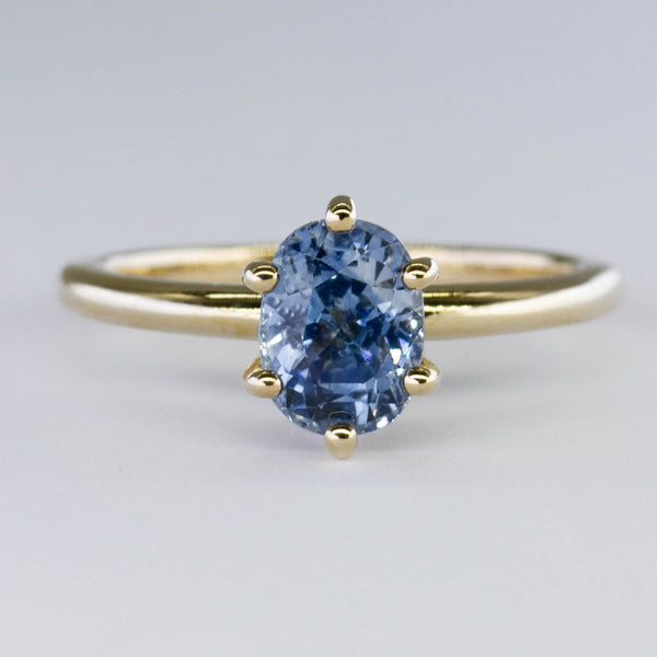 '100 Ways' Oval Sapphire Solitaire Ring | 2.06 ct | SZ 6.75 |
