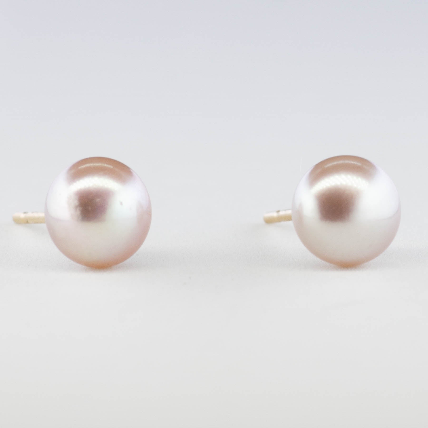 '100 Ways' Pink Pearl Studs | - 100 Ways