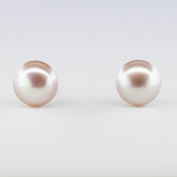 '100 Ways' Pink Pearl Studs |