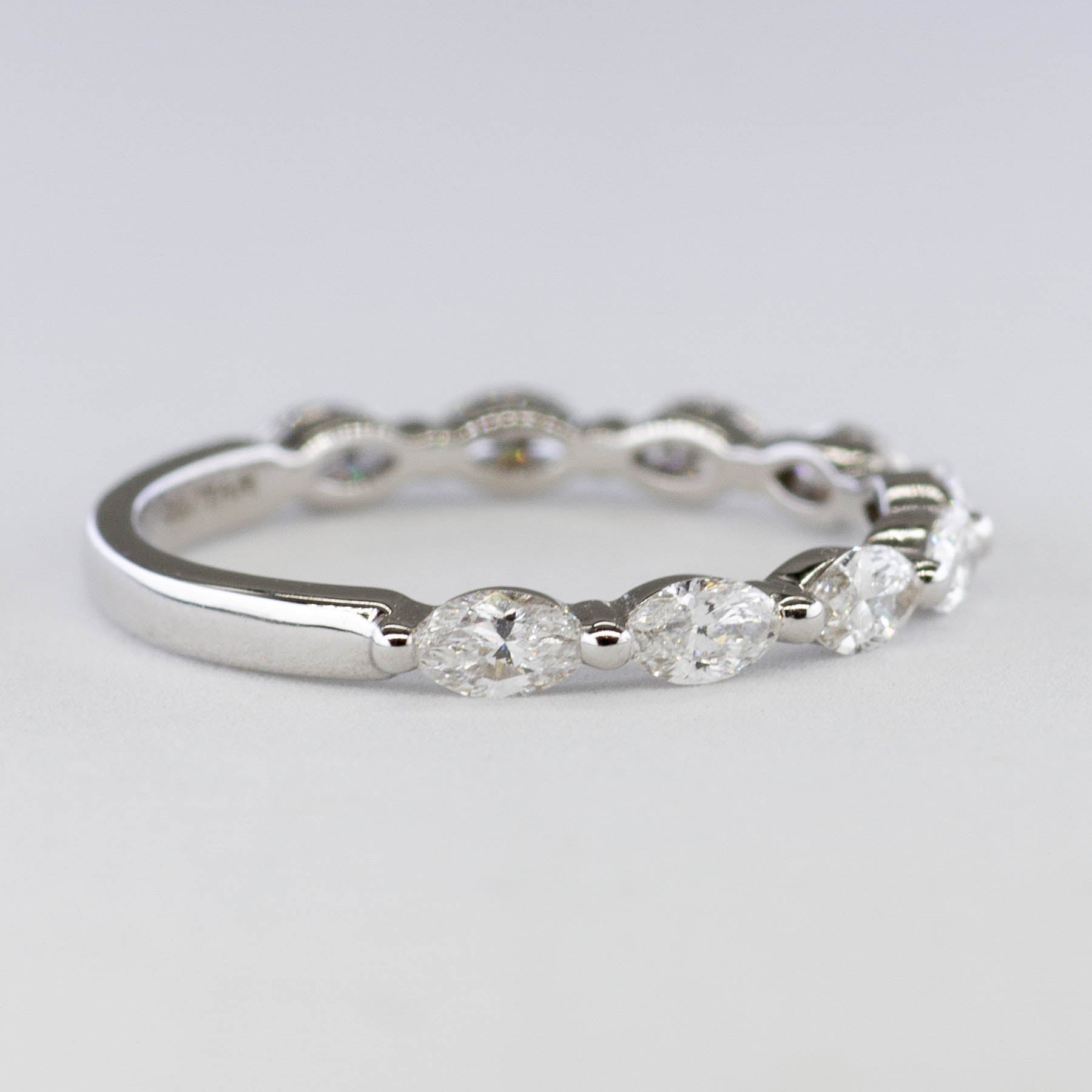 '100 Ways' Semi Eternity Marquise Diamond Band | Options Available | 0.75ctw | - 100 Ways