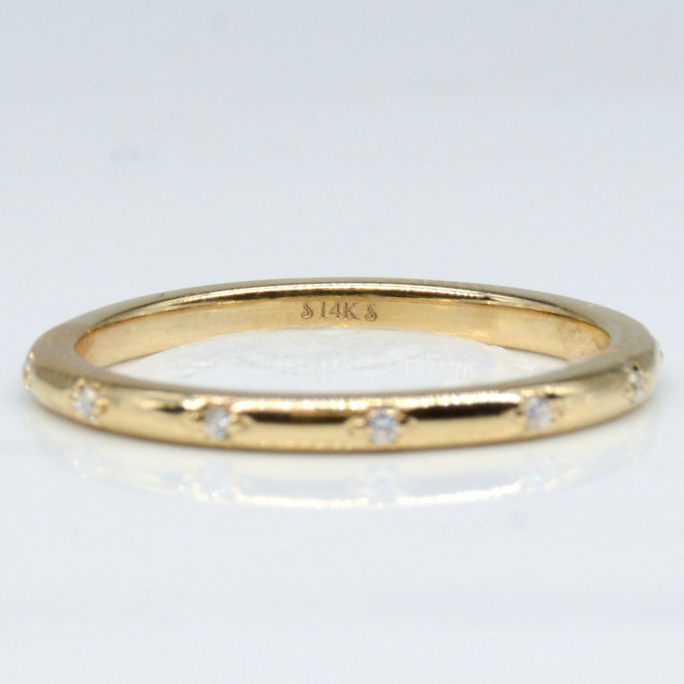 '100 Ways' Simple Diamond Eternity Band | SZ 7 | Options Available | - 100 Ways