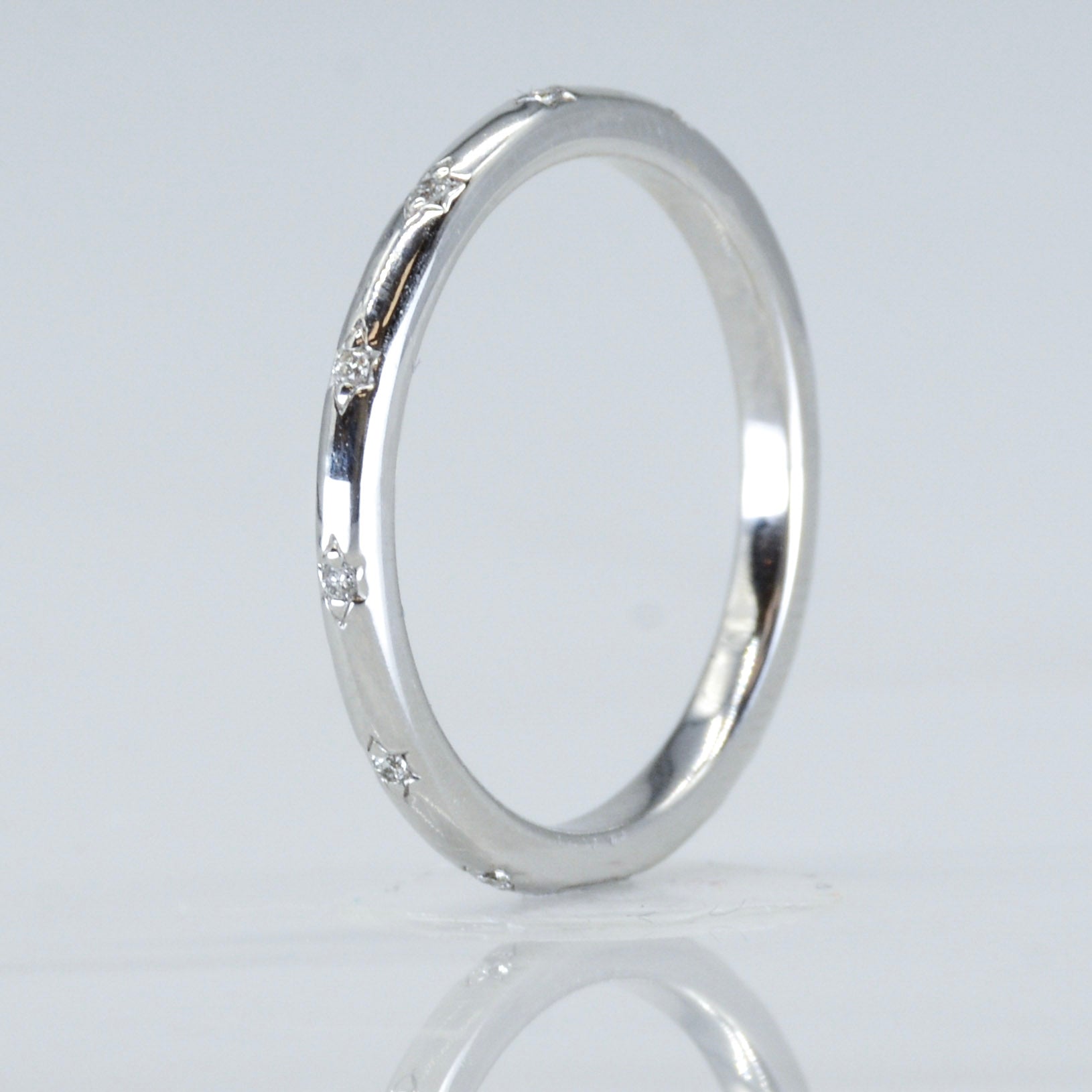 '100 Ways' Simple Diamond Eternity Band | SZ 7 | Options Available | - 100 Ways