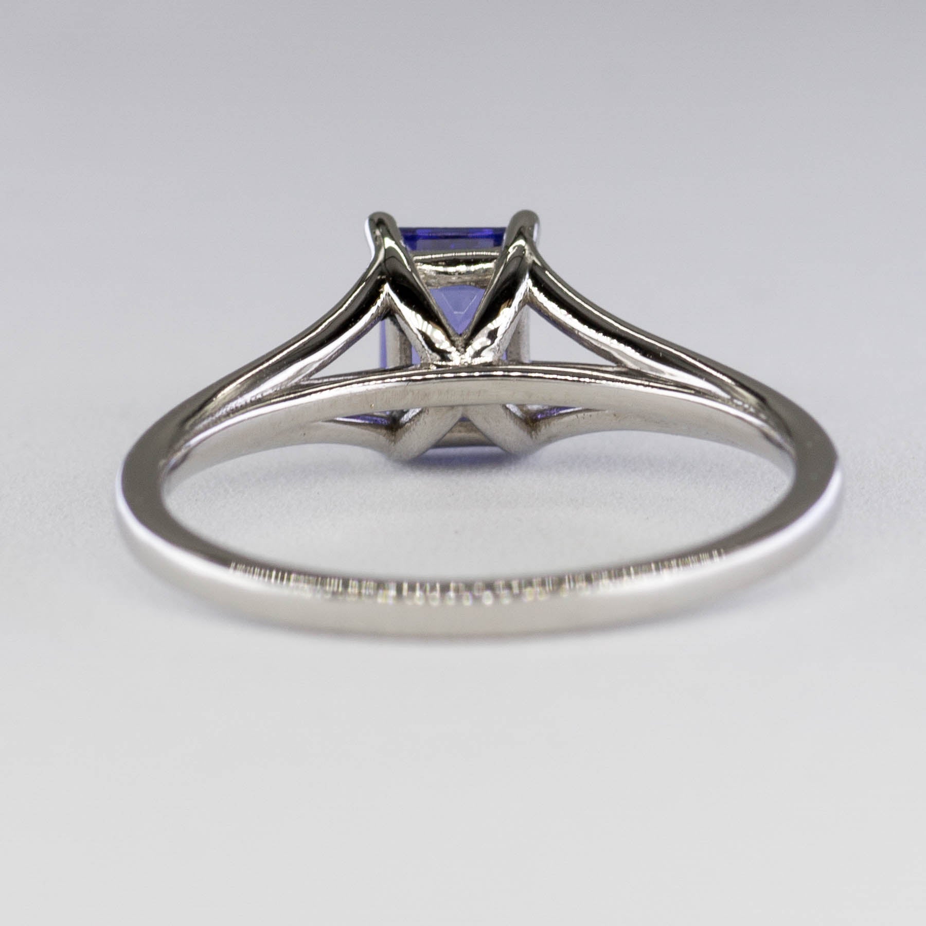 '100 Ways' Split Shank Emerald Cut Tanzanite Ring | 0.60ct | SZ 6.5 | - 100 Ways