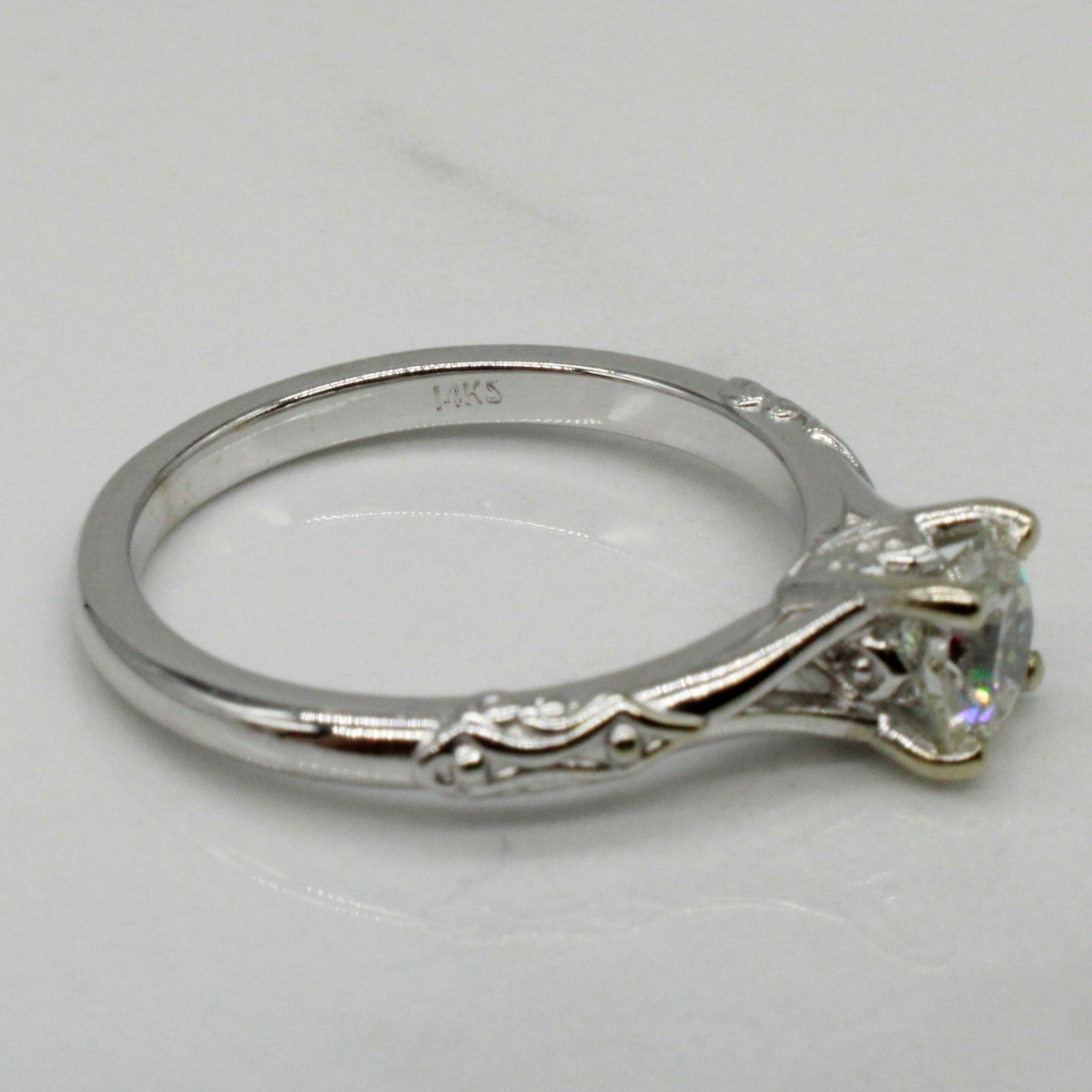 '100 Ways' Split Shank Old European Diamond Engagement Ring | 0.70ct | SZ 6.75 | - 100 Ways