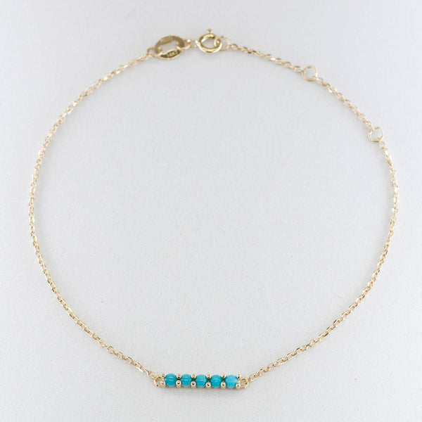 '100 Ways' Turquoise Cabochon Bracelet |