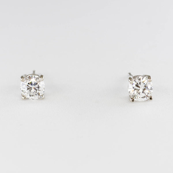 '100 Ways' White Gold Diamond Studs | 0.68 ctw SI G/H |