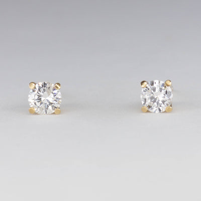 100 Ways Yellow Gold Diamond Studs | 1/2 carat |