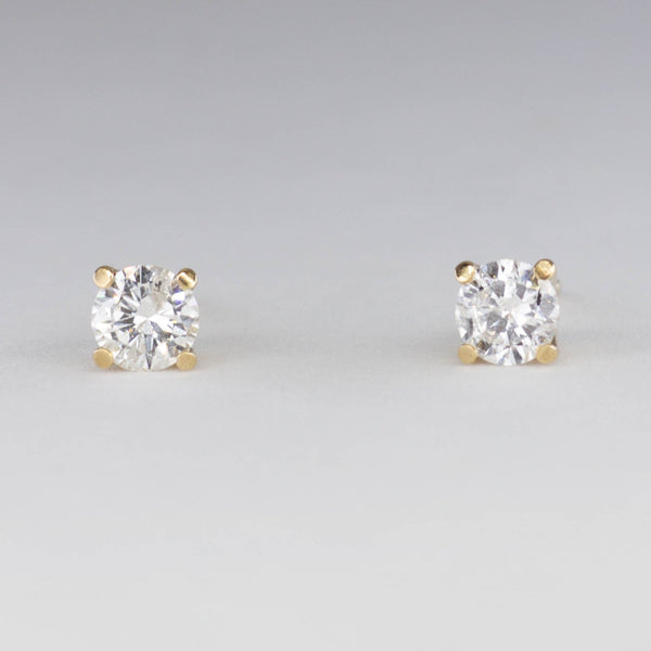100 Ways Yellow Gold Diamond Studs | 1/2 carat |