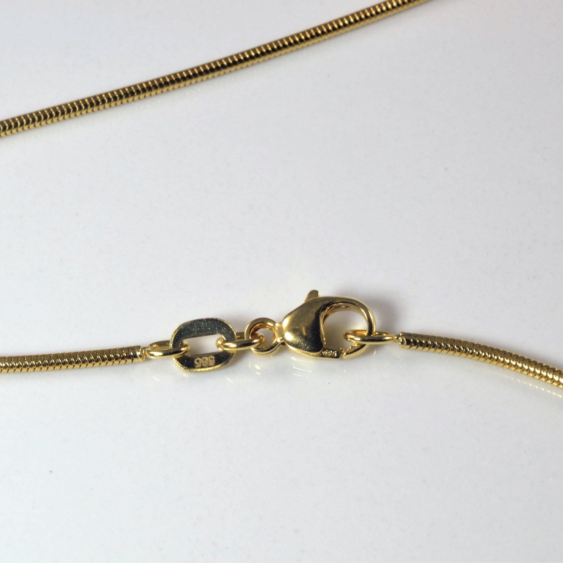 '100 Ways' Yellow Gold Snake Chain | 18" | - 100 Ways