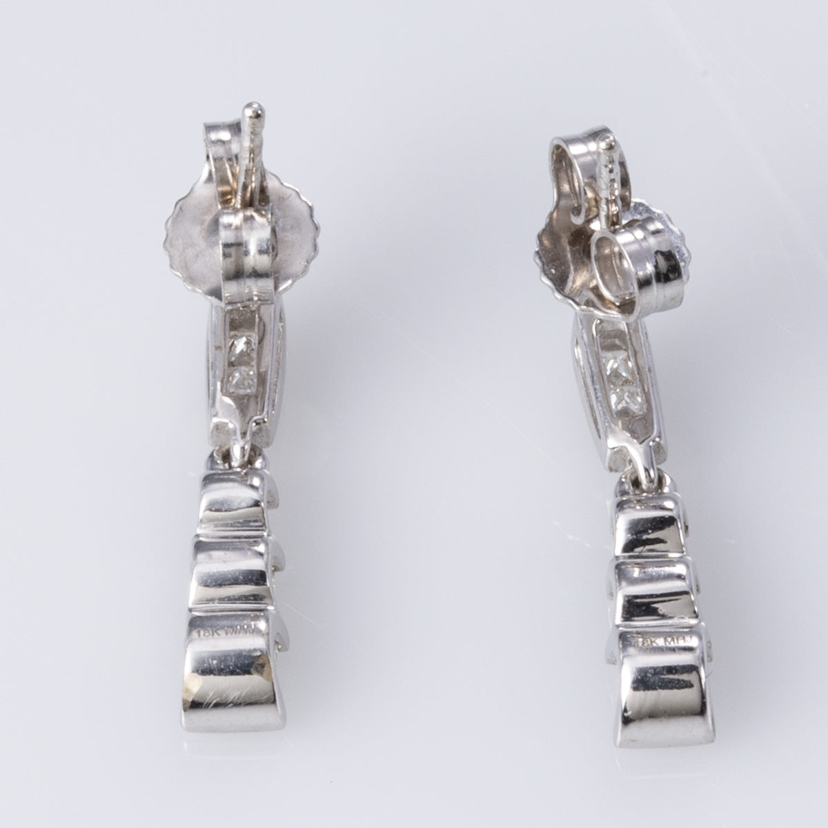 Diamond Drop Stud Earrings | 0.43ctw |