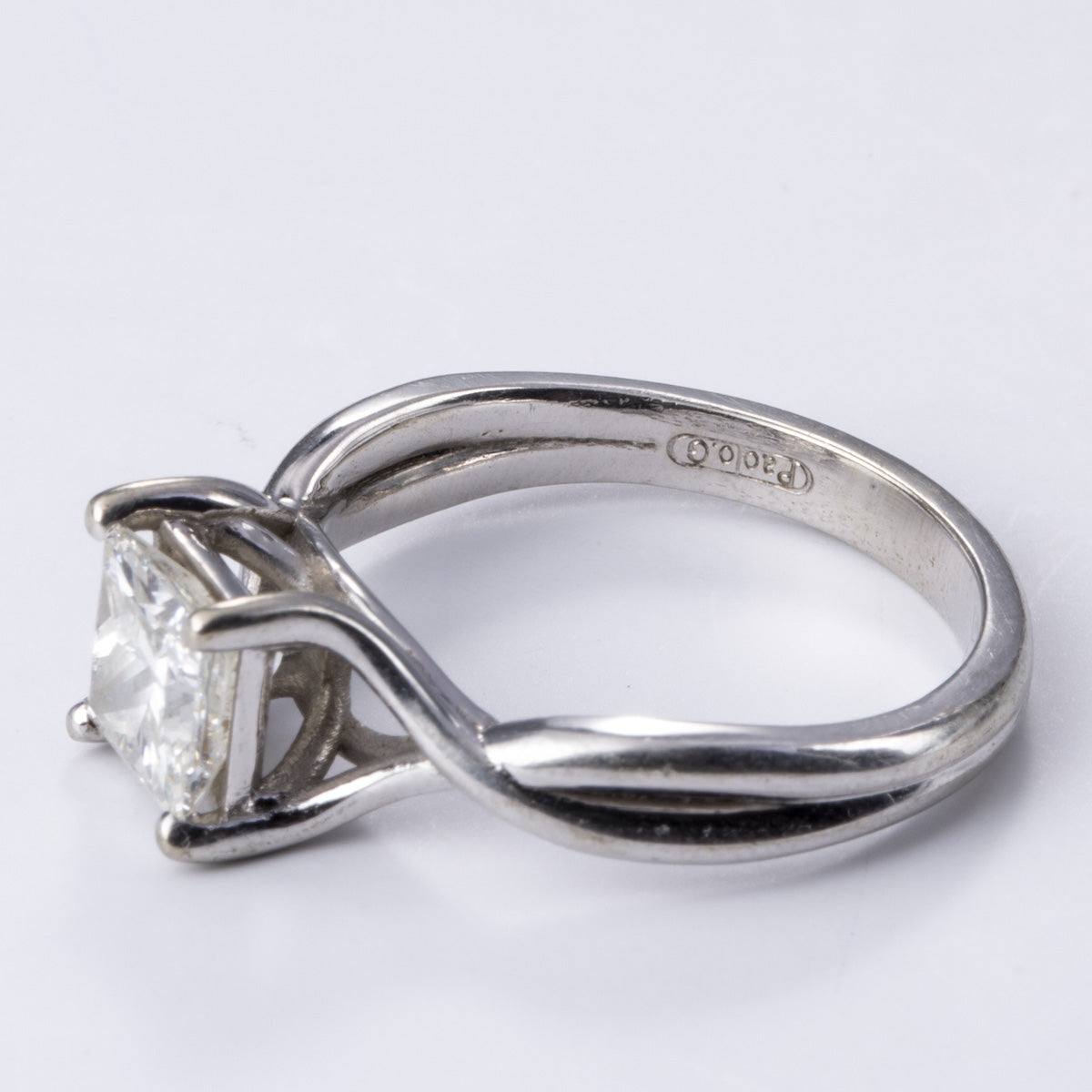 GIA certified 'Paolo G' Diamond Engagement Ring | 1.59ct | SZ 8.75 |