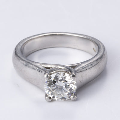 GIA Certified Diamond Engagement Ring | 1.02ct SI1 G Ex| SZ 5 |