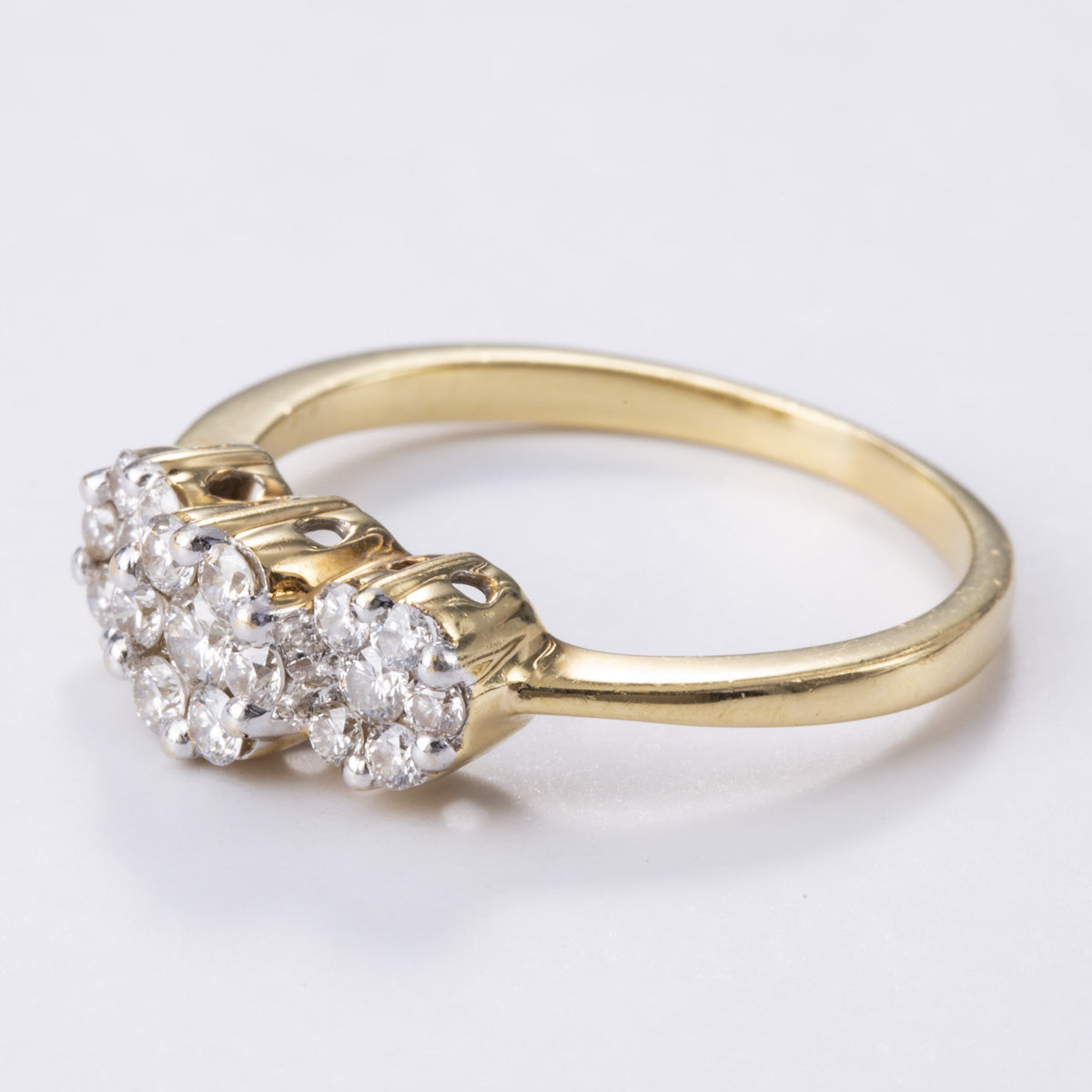 18k Yellow Gold Diamond Ring | 0.50ctw | Sz 7.5