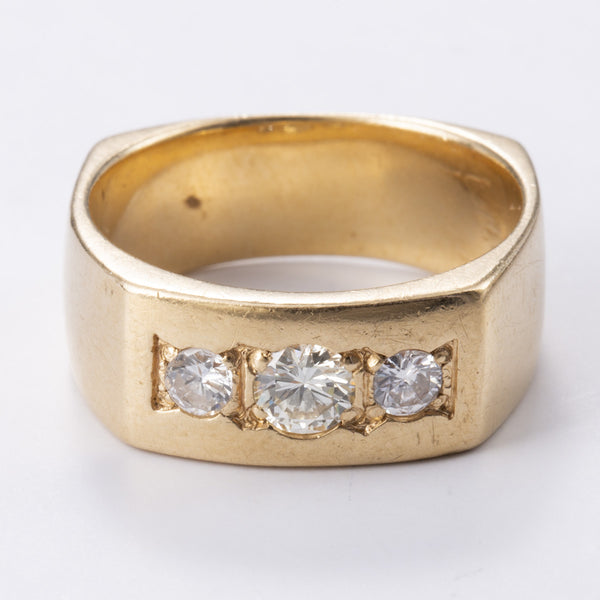 14k Yellow Gold Diamond Ring | 0.50ctw | Sz 7