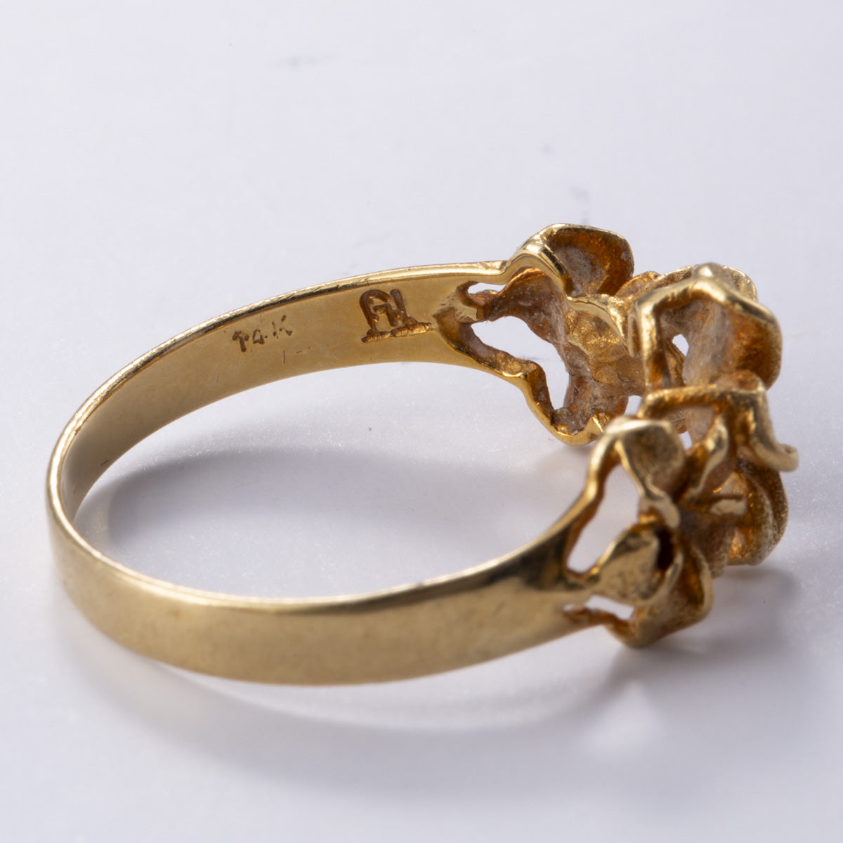 14k Yellow Gold Ring | Sz 6.75
