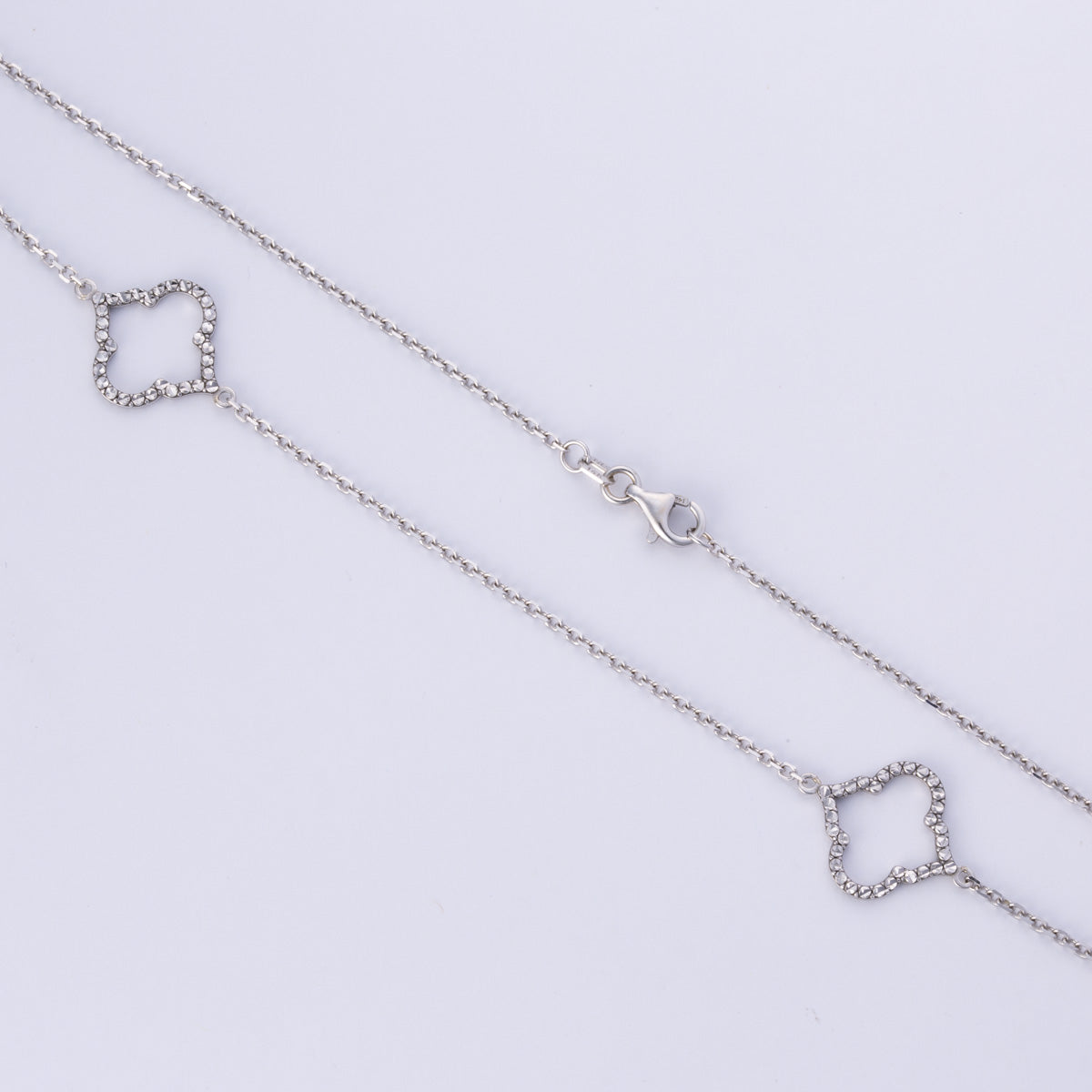 14k White Gold Necklace | 20"