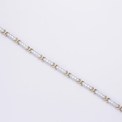 14k  Diamond Bracelet | 2.01ctw | 8