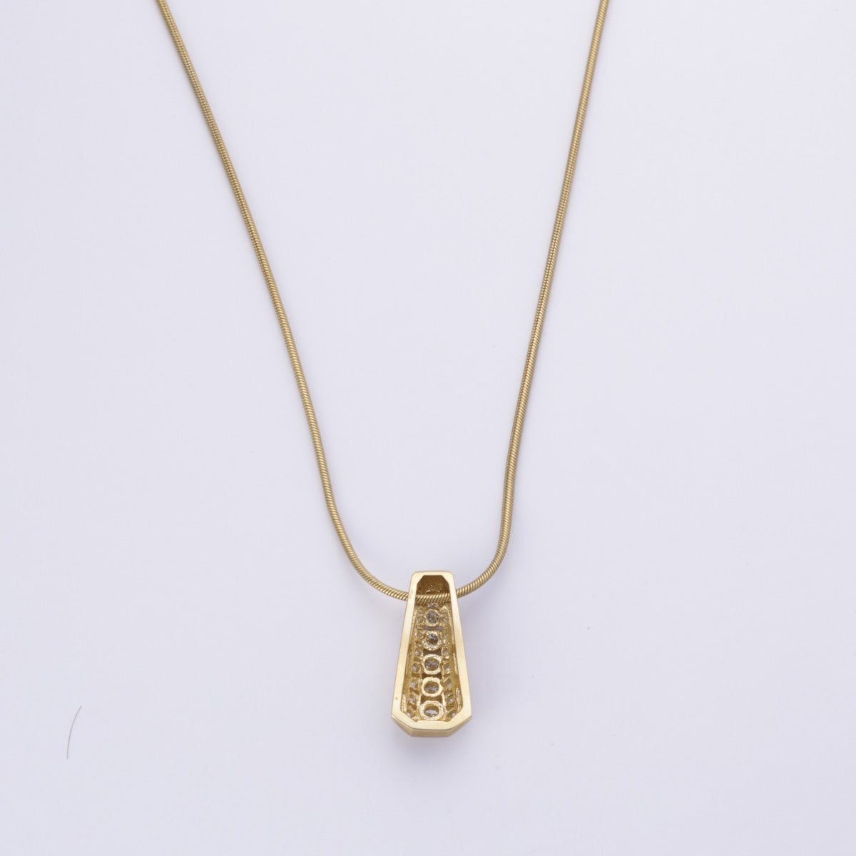 14k Yellow Gold Diamond Necklace | 1.00ctw | 17"
