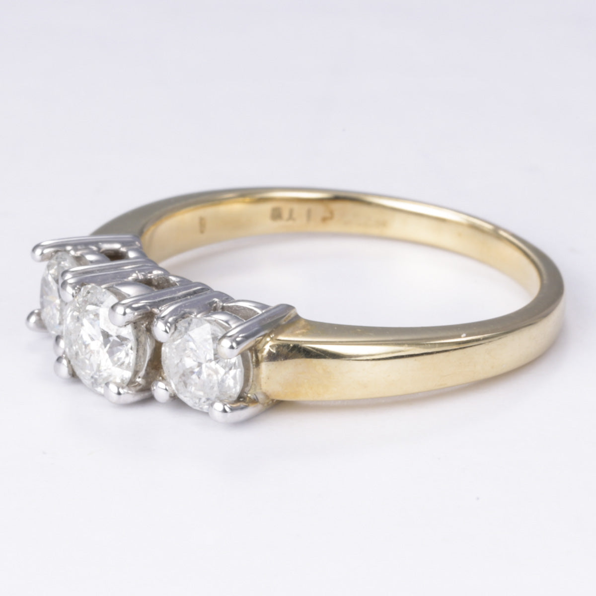 14k Yellow and White Gold Diamond Ring | 1.00ctw | SZ 7