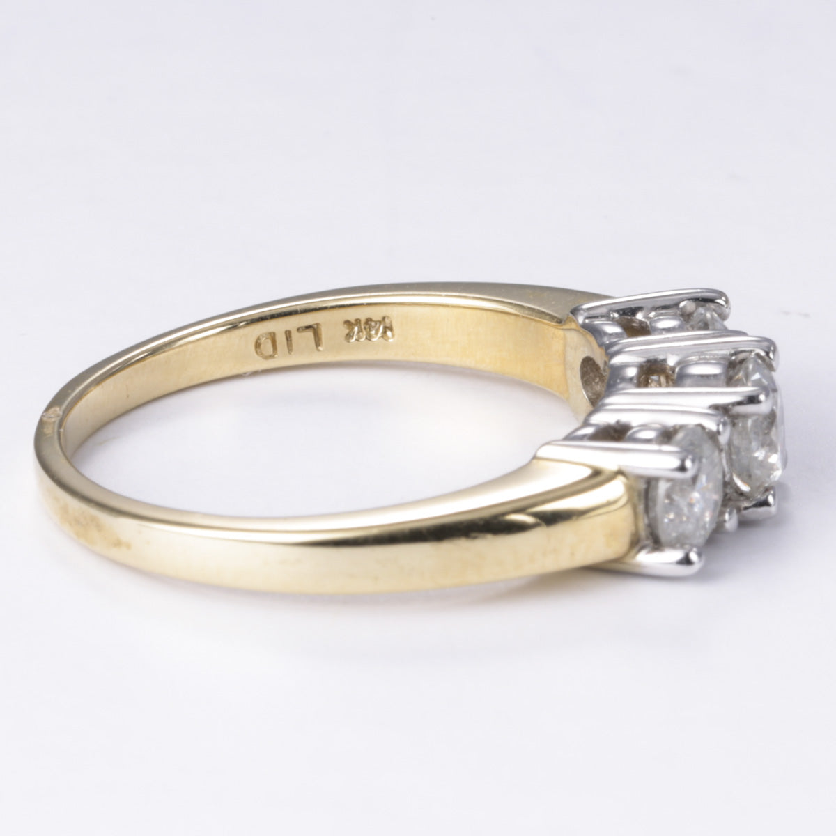 14k Yellow and White Gold Diamond Ring | 1.00ctw | SZ 7