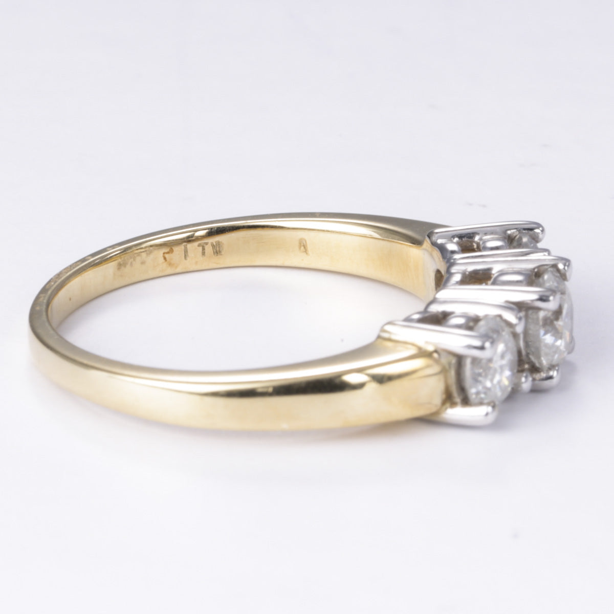 14k Yellow and White Gold Diamond Ring | 1.00ctw | SZ 7
