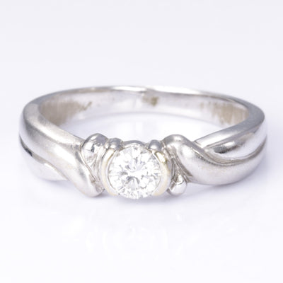 18k  Diamond Soliatire Ring | 0.27ct | SZ 7