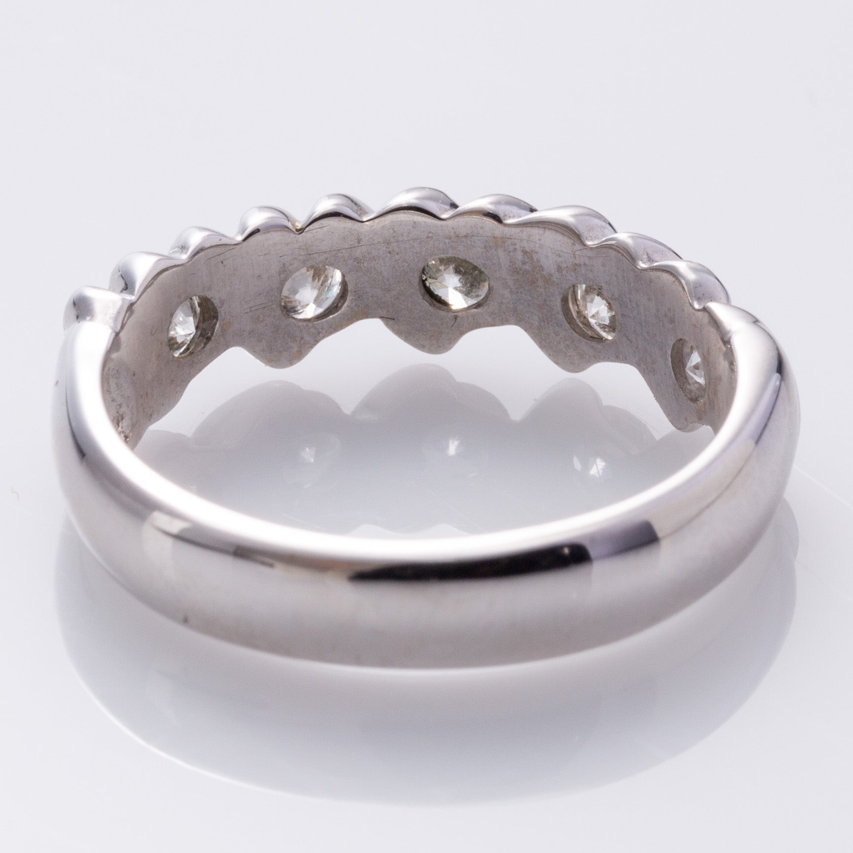 18K White Gold Diamond Ring | 0.63ctw | SZ 6.75 |