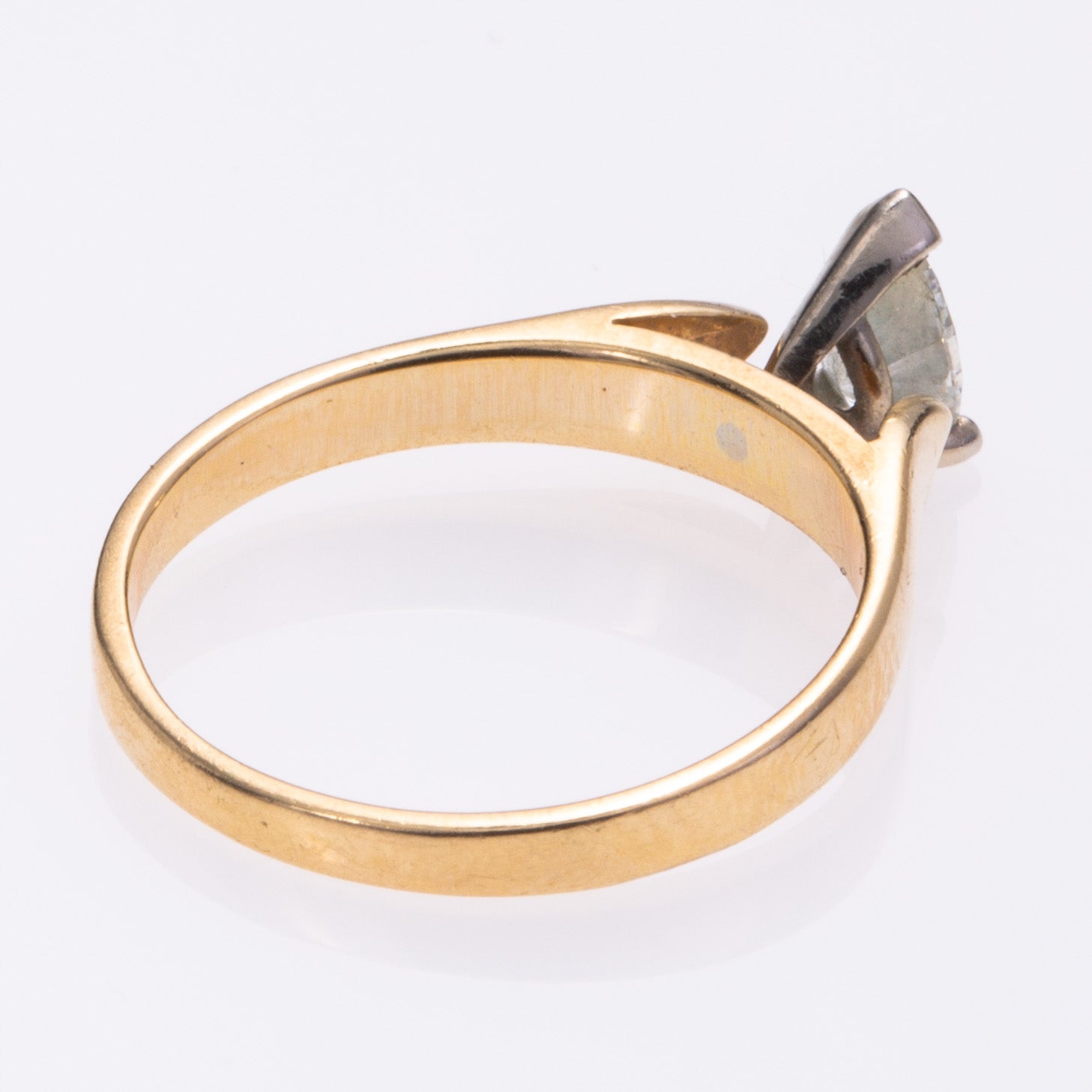 14k Yellow Gold Diamond Ring | 0.38ct | SZ 4.75