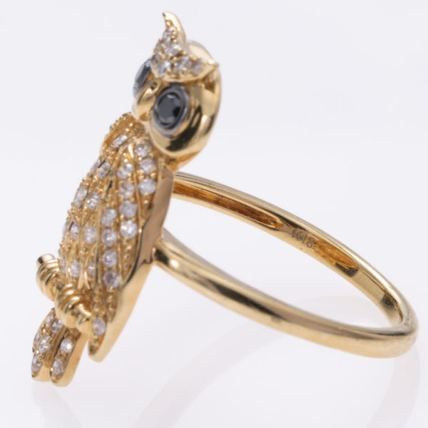 18K Yellow Gold Diamond Ring | 0.55ctw | SZ 6