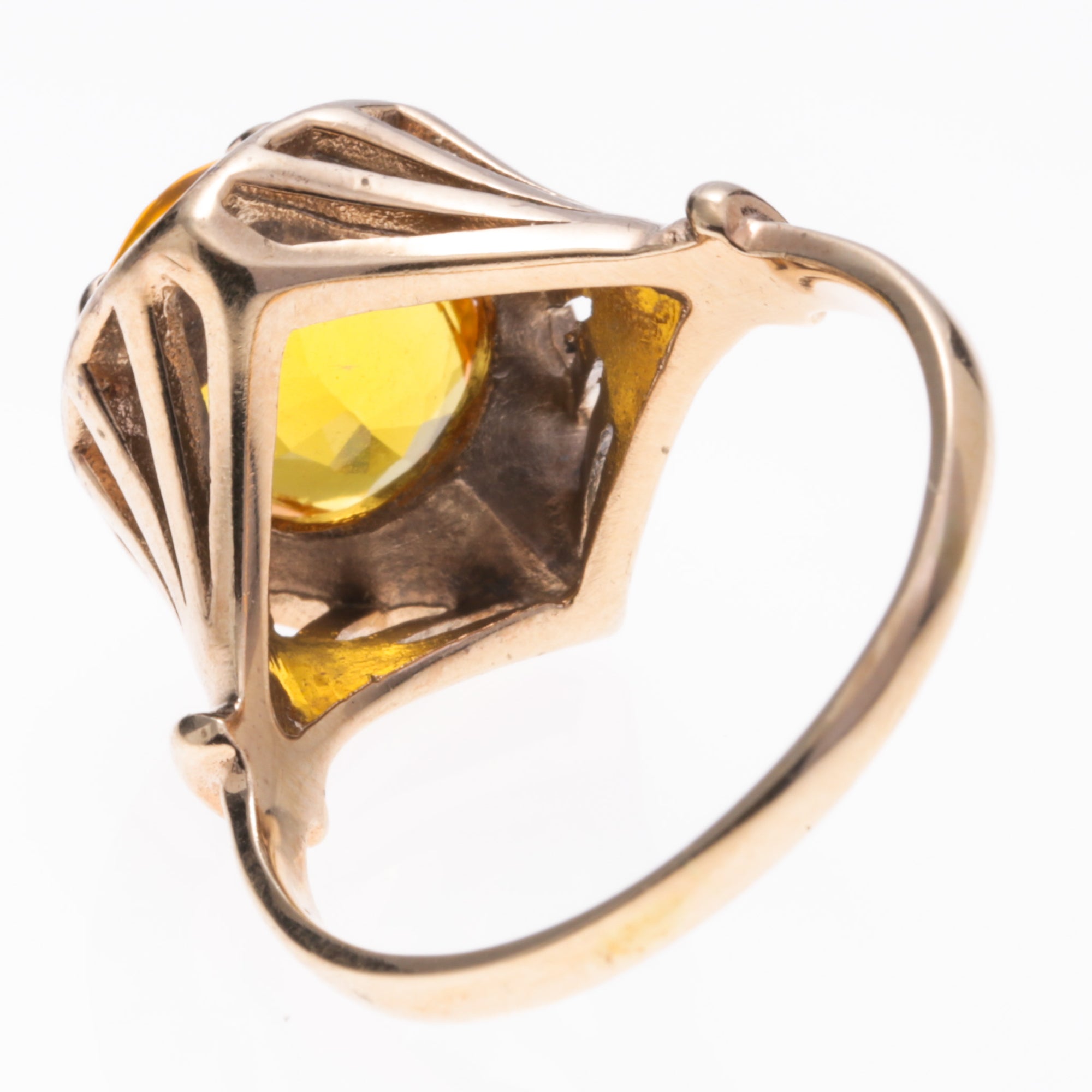 10K Yellow Gold Citrine Ring | 2.98ct | SZ 7.5