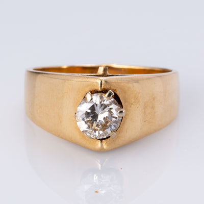 14K Yellow and White Gold Diamond Ring | 0.52 ct | SZ 5.5 |